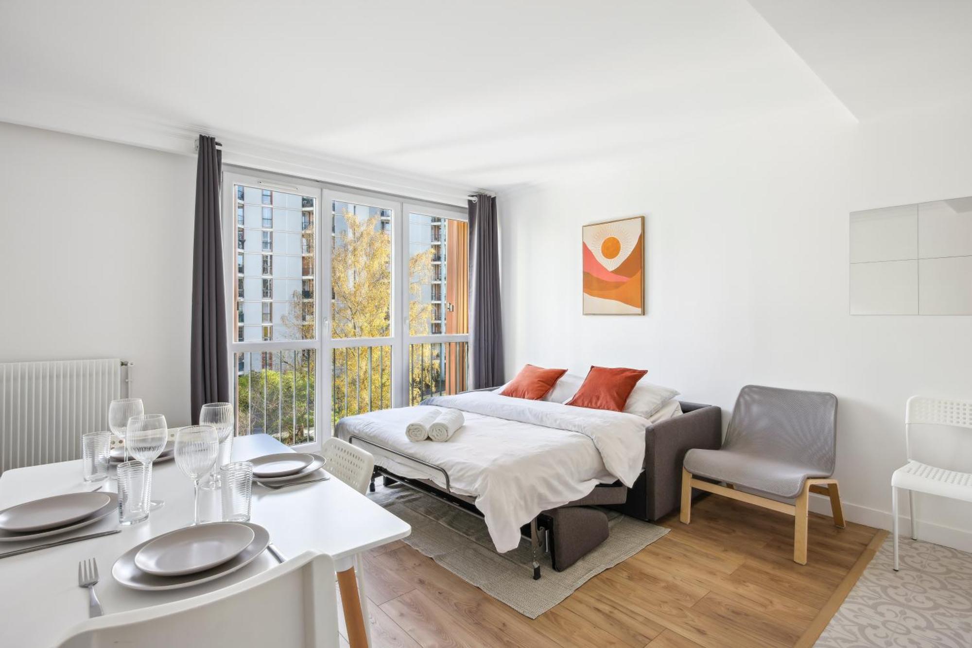 Апартаменты Chic Apart With Parking Шавиль Экстерьер фото